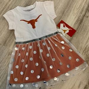 Texas Longhorn Infant Dress
